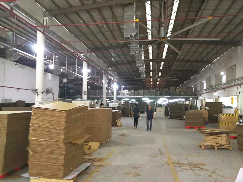 家具廠環(huán)?？照{(diào)通風(fēng)降溫工程